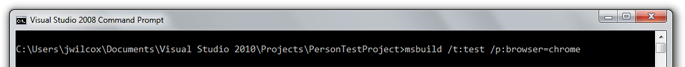 CommandLineMsbuildTestChrome