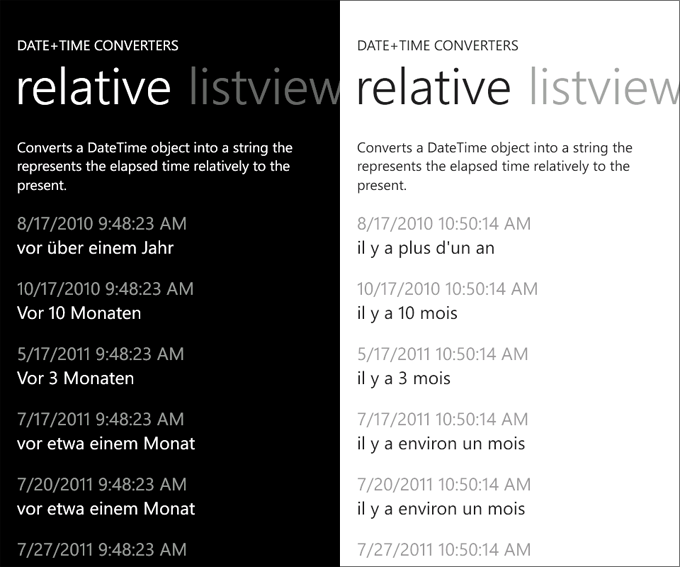 DateTimeConverters